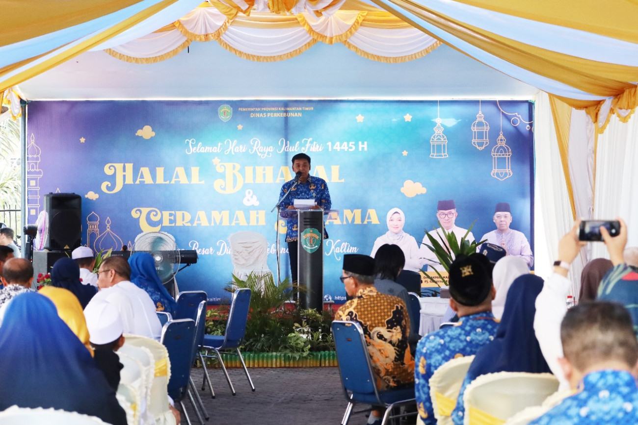 Disbun Selenggarakan Halal Bi Halal Idul Fitri 1 Syawal 1445 H