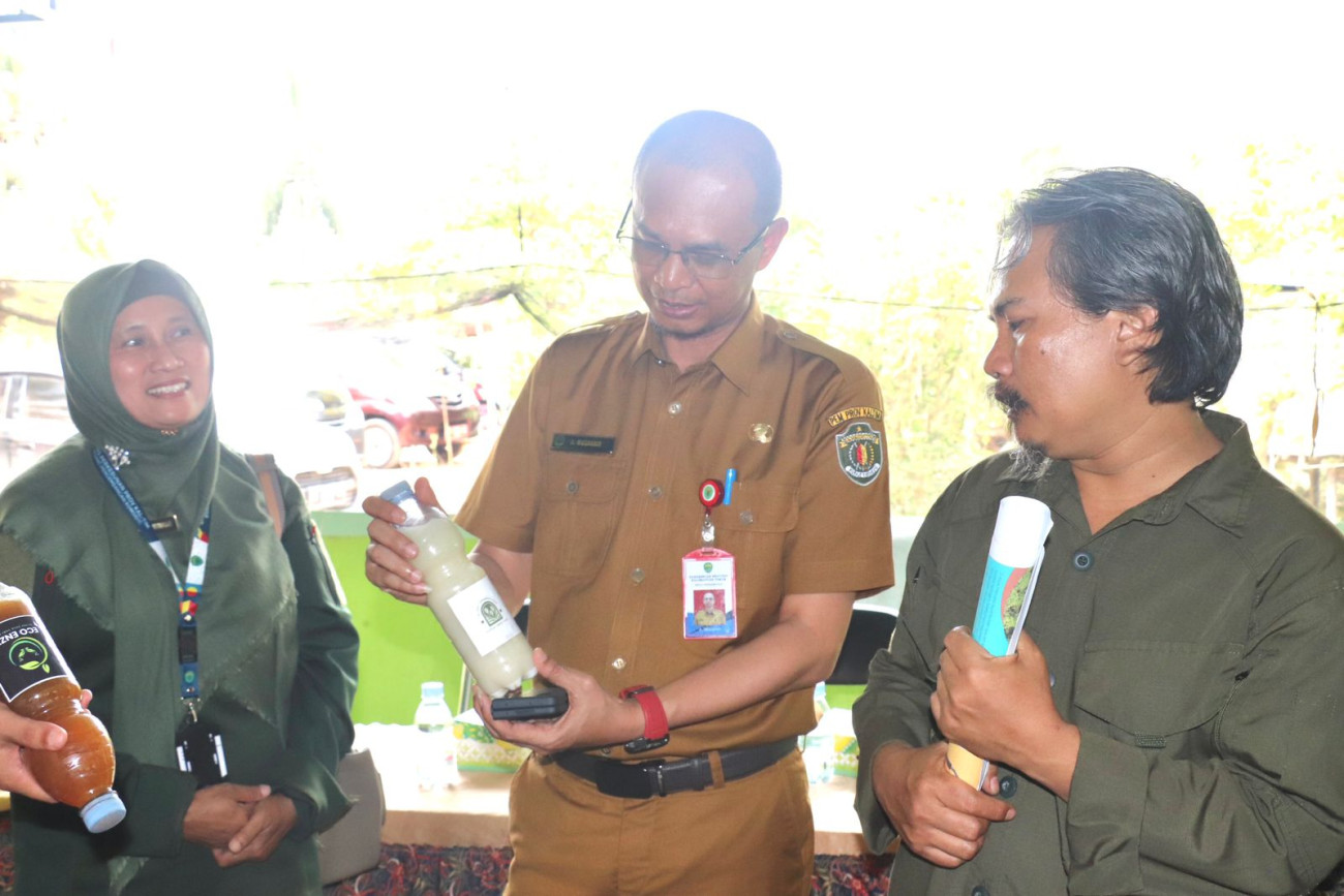 Muzakkir Bangga Hasilkan Produk Dari Bahan Alami Melalui Sekolah Lapangan Kelompok Tani