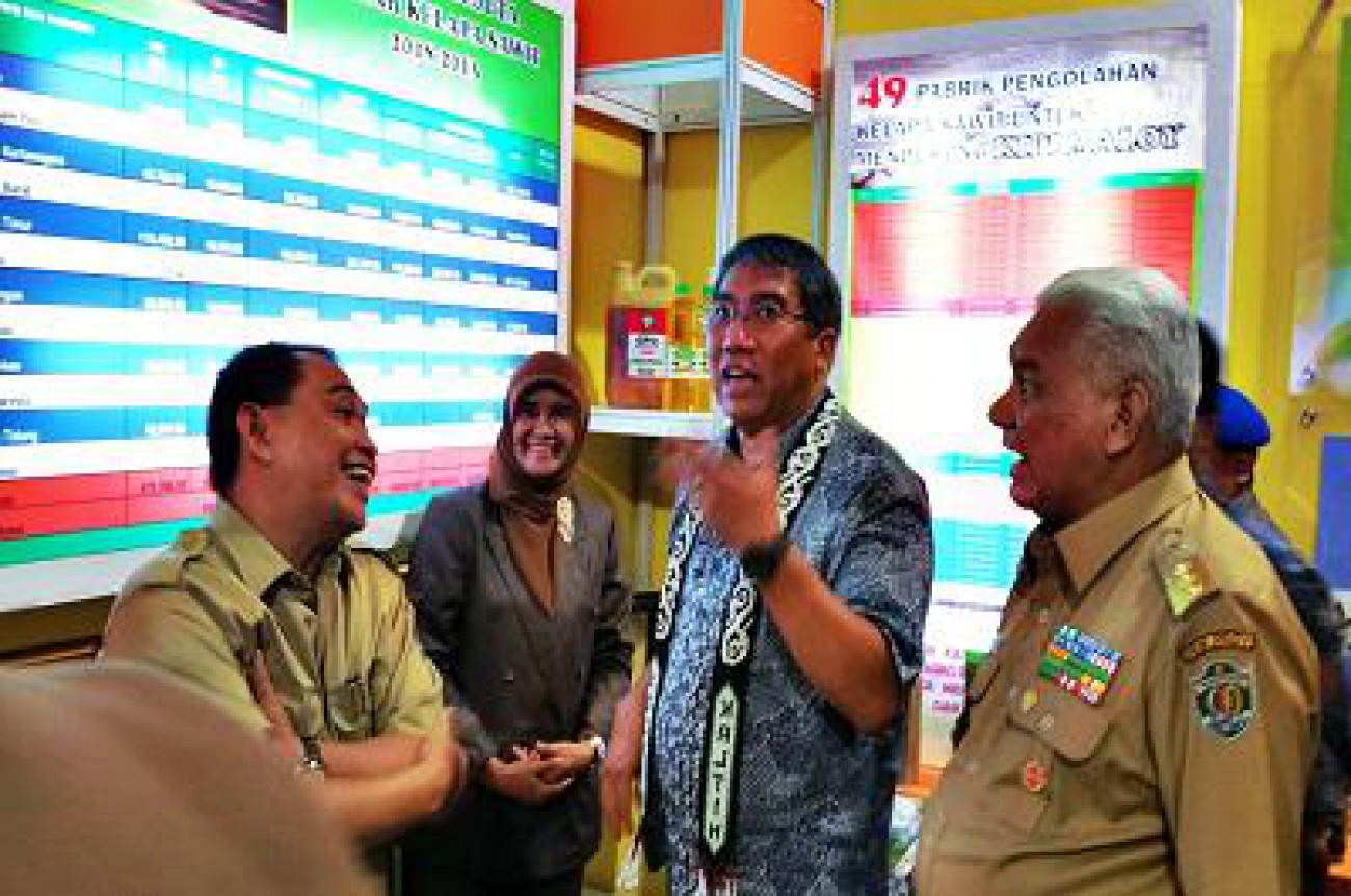 Agrinex 2014 Promosikan Program Pangan Kaltim ke Tingkat Nasional 