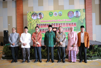 Halalbihalal Alumni Perkebunan Kaltim-Kaltara. Wagub : Pererat SIlaturahim, Terus Bangun Komunikasi dan Koordinasi 