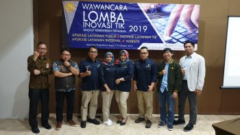 Wawancara 5 Besar Lomba Inovasi TIK Kementerian Pertanian Tahun 2019